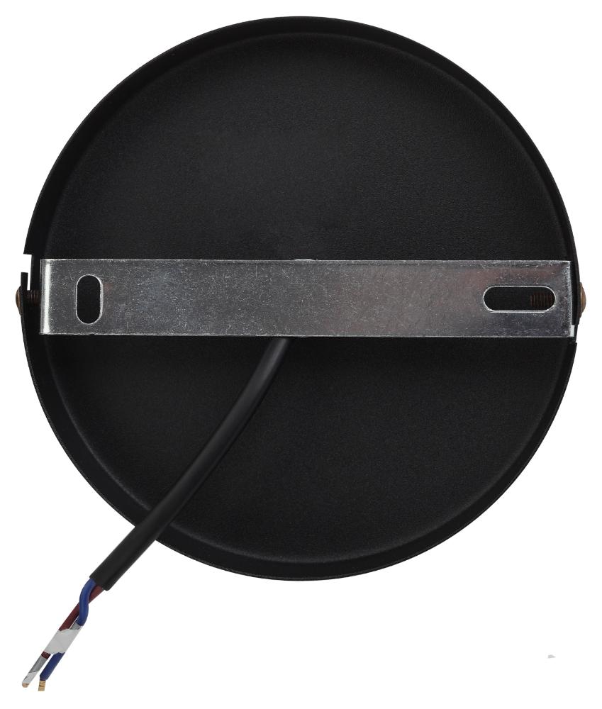 Светильник подвесной декоративный PL2 BK/RC E27 max 60W, d300 мм, шагрень черный/медь