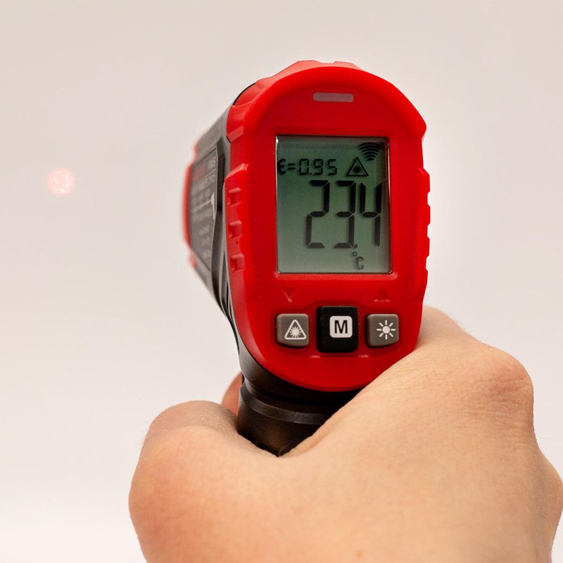 Пирометр бесконтактный цифровой KT 641B PROLINE КВТ 87245