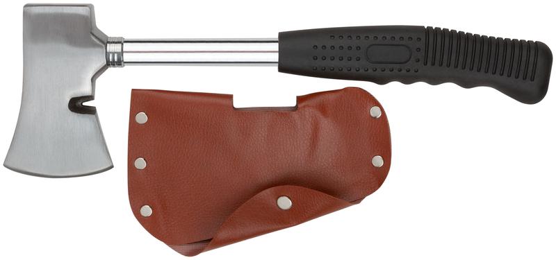 Топор туриста 600г с чехлом метал. ручка КУРС 46262