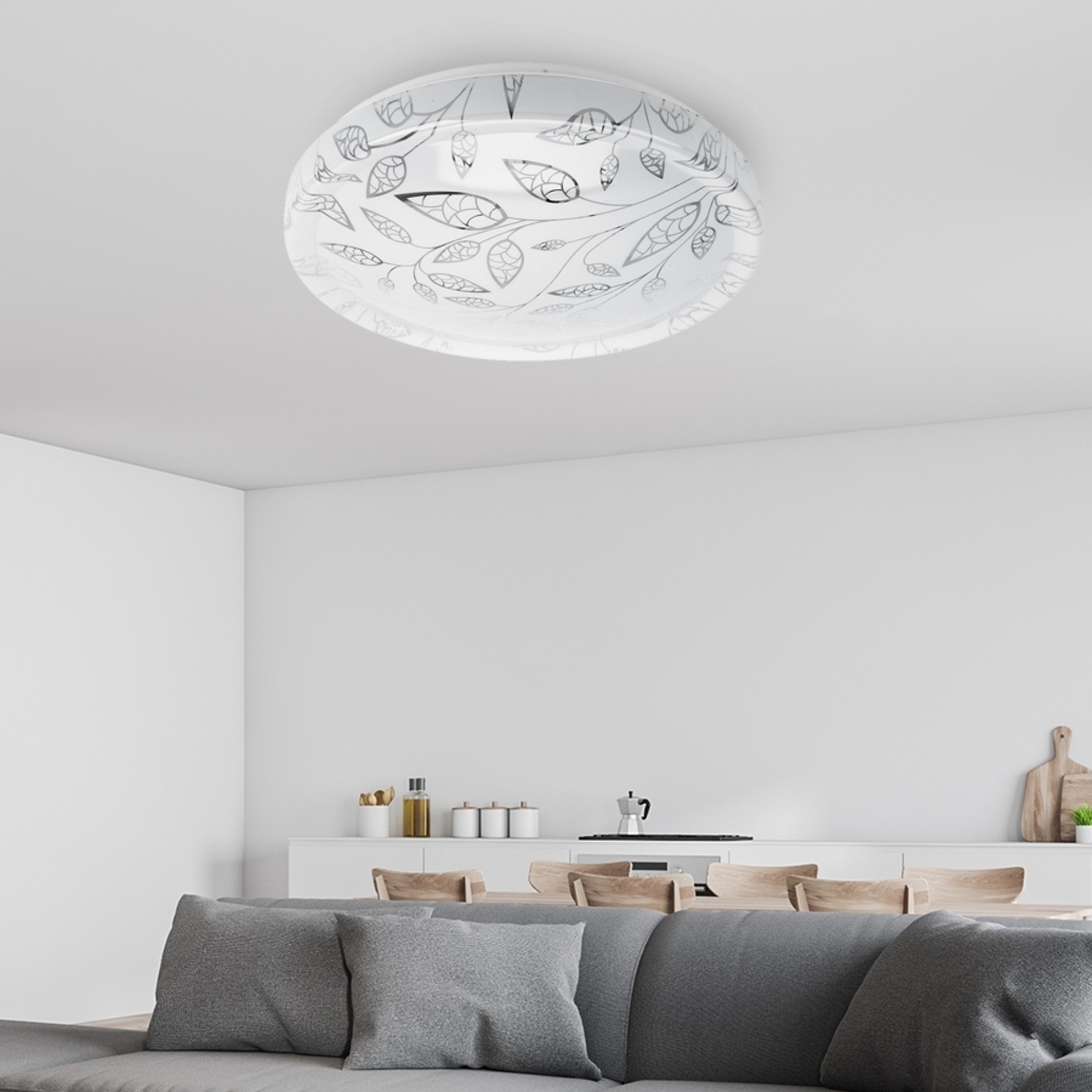 Светильник потолочный светодиодный Классик без ДУ SPB-6 Сюзи 24-4K 24Вт 4000K 1850Лм ЭРА