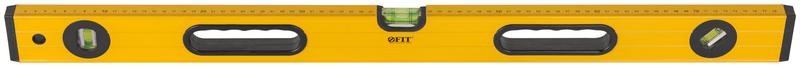 Уровень "Янтарь" 3 глазка ручки усиленный корпус фрезер. рабочая грань шкала 800мм FIT 18163