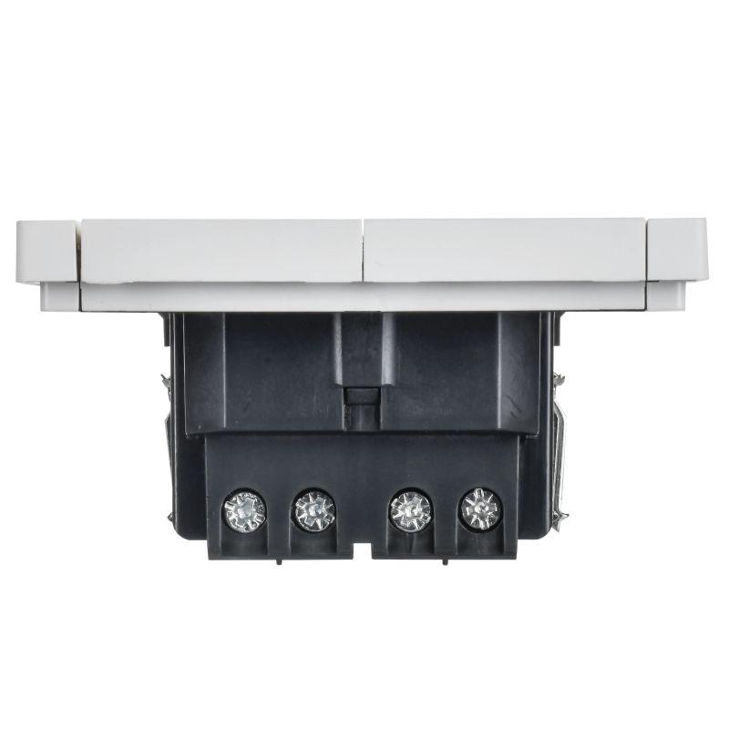 Выключатель перекрестный 2-кл. СП FORTE&PIANO 10А FP209 бел. IEK FP-V23-0-10-1-K01