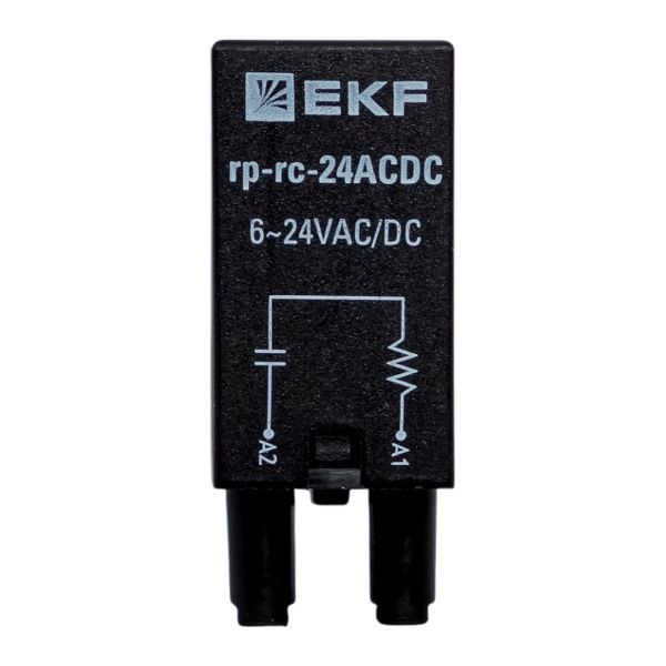 Модуль защитный RC 6-24В AC/DC для промежуточных реле RP AVERES EKF rp-rc-24ACDC