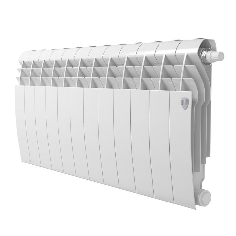 Радиатор BiLiner 350 VR80 12 секц. биметал. Bianco Traffico Royal Thermo НС-1506288