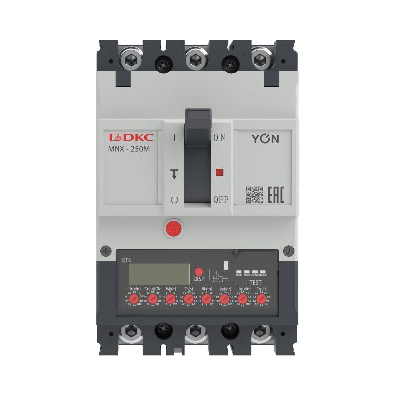 Выключатель автоматический 3P 100А 100кА pro MNX250M при AC415V расцепитель ETE YON MNX250M3PETE0100