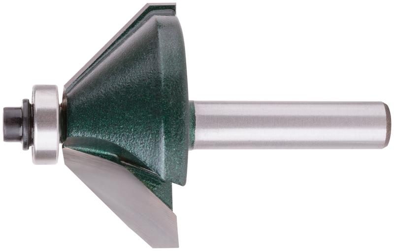 Фреза кромочная конусная с нижним подшипником DхHхL=40х18х62.8мм FIT 3607-081840