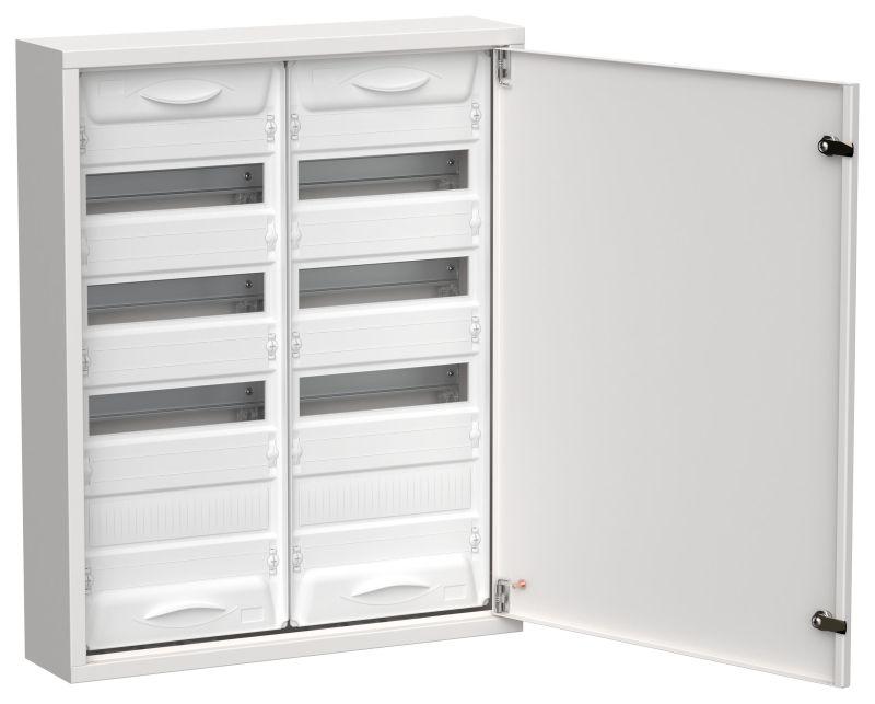 Корпус ЩРн-96 (2х48) TITAN 5 710х570х140 IP31 метал. бел. IEK TI5-50-N-2X048-31