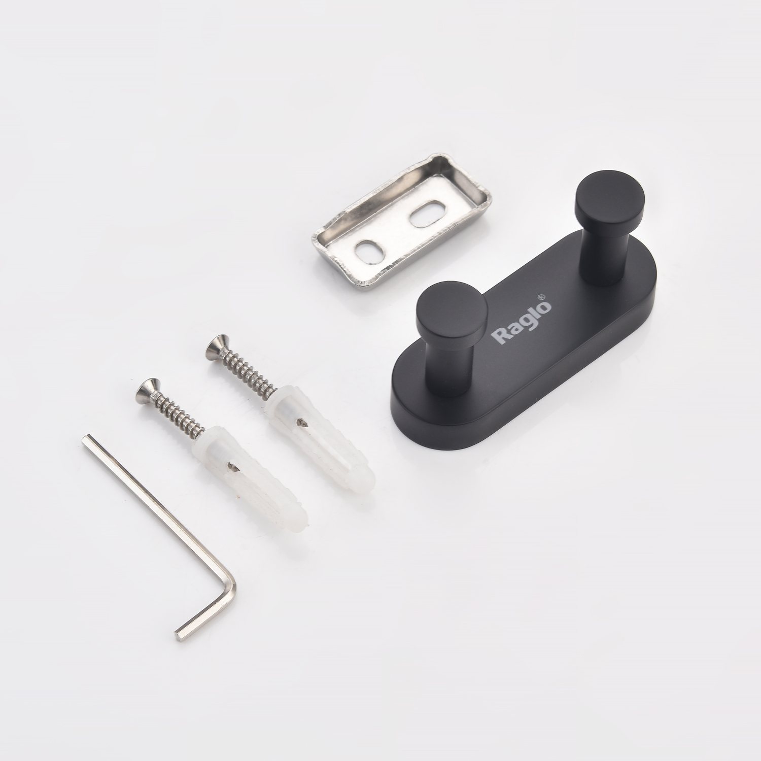 Крючок для ванной комнаты Raglo R300.052.06, черный