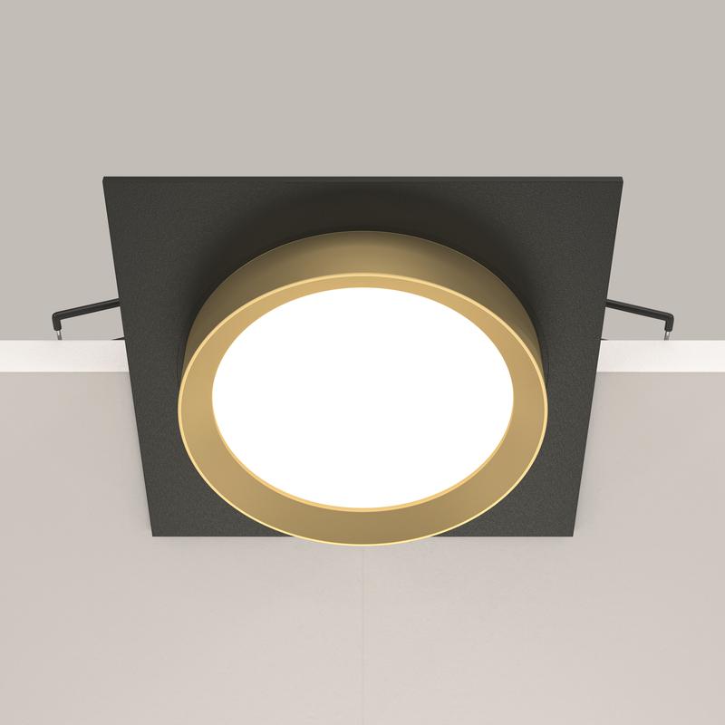 Светильник Hoop 1х12Вт GX53 встраив. Maytoni DL086-GX53-SQ-BG