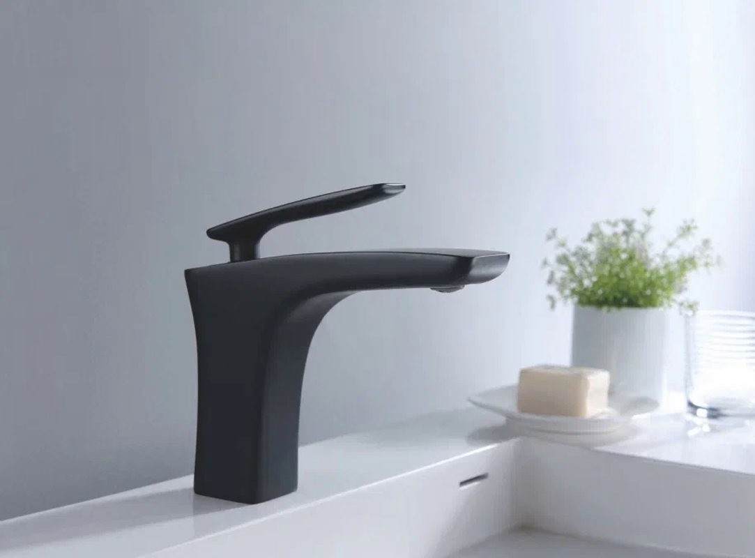 Смеситель для раковины Rose R27H R2701H, черный