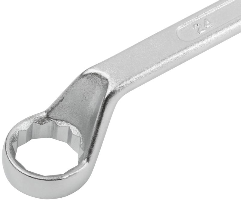 Ключ накидной "Хард" хромированное покрытие 24х27мм FIT 63620