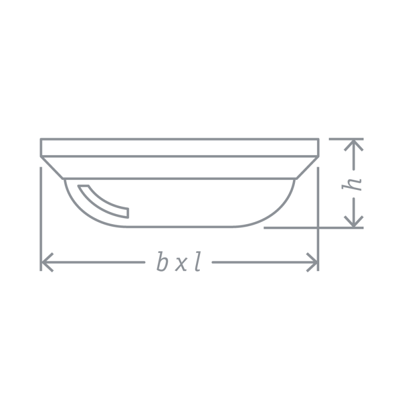 Светильник светодиодный 94 822 NBL-PO1-8-4K-WH-IP65-LED 8Вт 4000К IP65 700лм ЖКХ поликарбонат овал бел. (аналог НПП) Navigator 94822