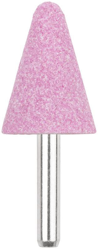 Шарошка абразивная по металлу хвостовик 6мм конус с закруглением 25х35мм FIT 36962