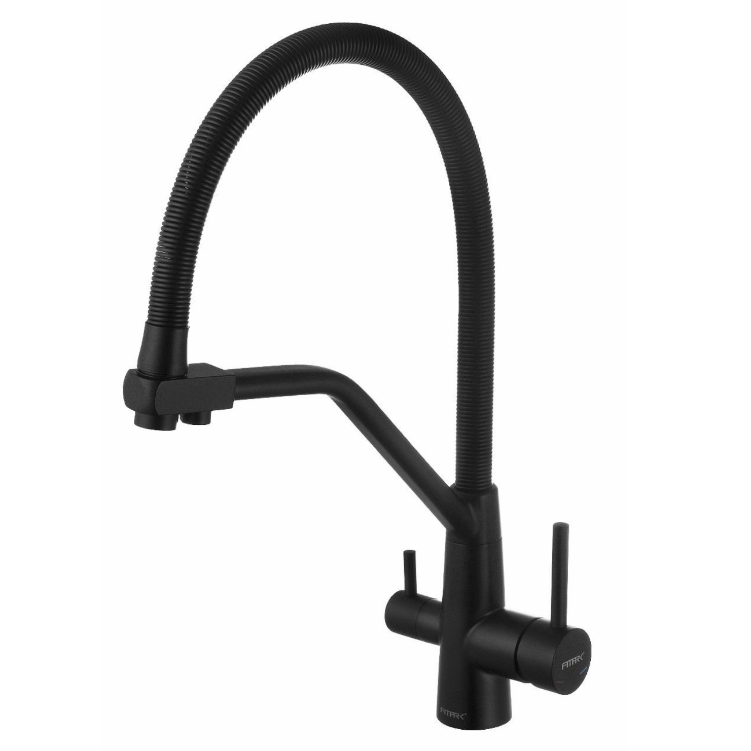 Смеситель для кухни с подключением к фильтру Fmark FS0762H, черный