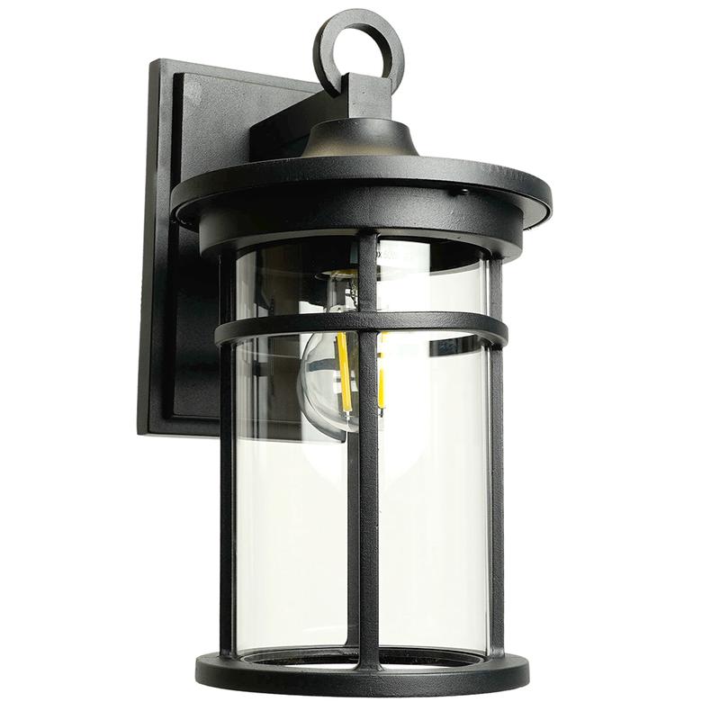 Светильник садово-парковый 60Вт 230В E27 IP44 черн. PL761 FERON 51817