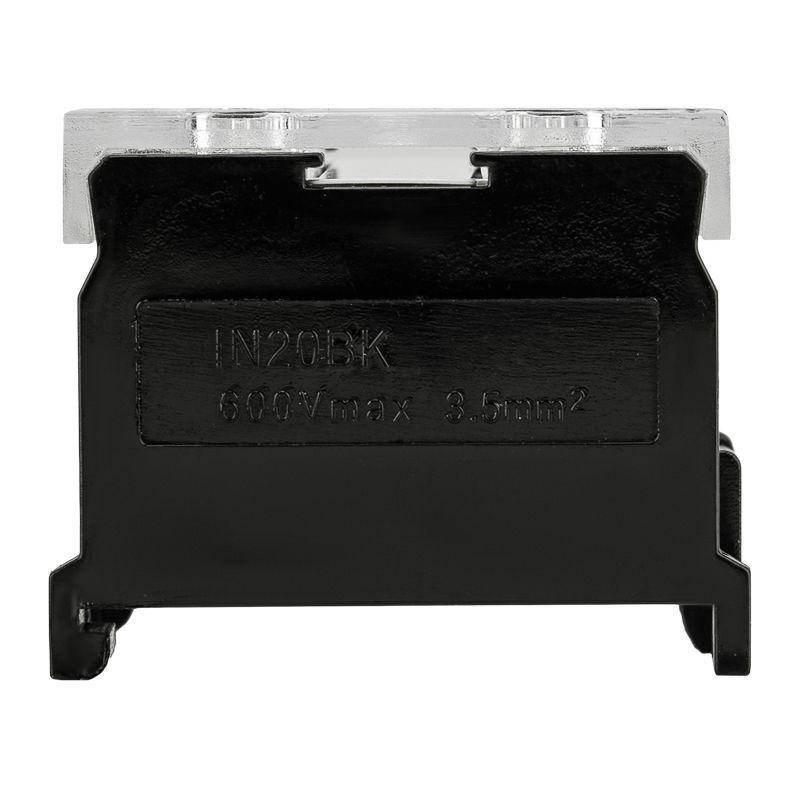 Блок зажимов клеммный БЗД 3п 4.0кв.мм 30А на DIN-рейку Rexant 11-2168