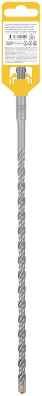 Бур по бетону SDS-PLUS профи крестообразная вставка двойная спираль 8х310мм FIT 33078