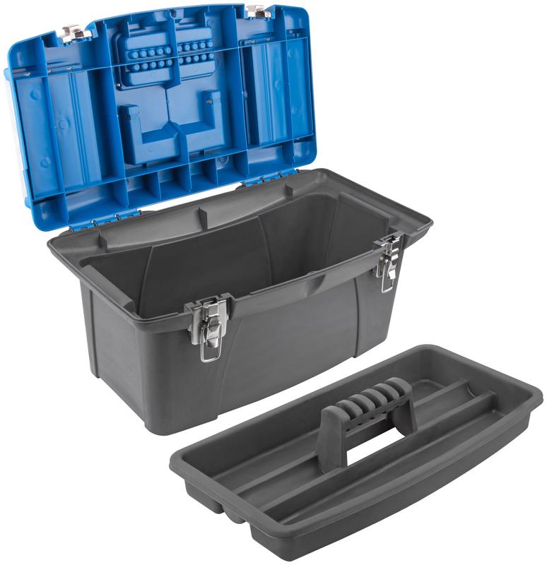 Ящик для инструментов 480х275х230мм с металлическим замком MOS 65539М