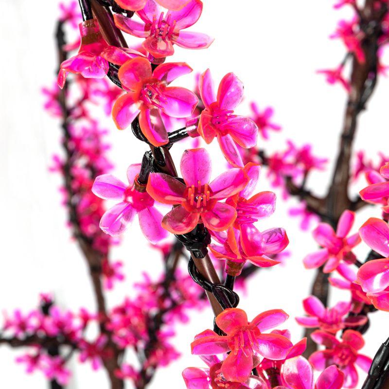 Дерево светодиодное "Сакура" 1.5м d кроны 1.8м LED роз. IP65 понижающ. трансф. в компл. Neon-Night 531-108