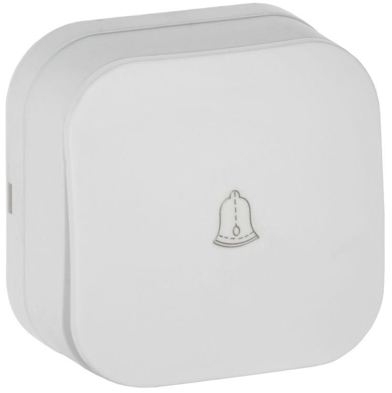 Выключатель 1-кл. ОП GLORY ВСс20-1-0-ХБм 10А самовозврат. бел. матов. IEK EVH14-K01M-10