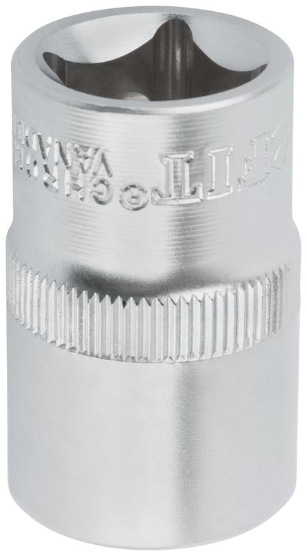 Головка шестигранная CrV 1/2дюйм 17мм FIT 62047