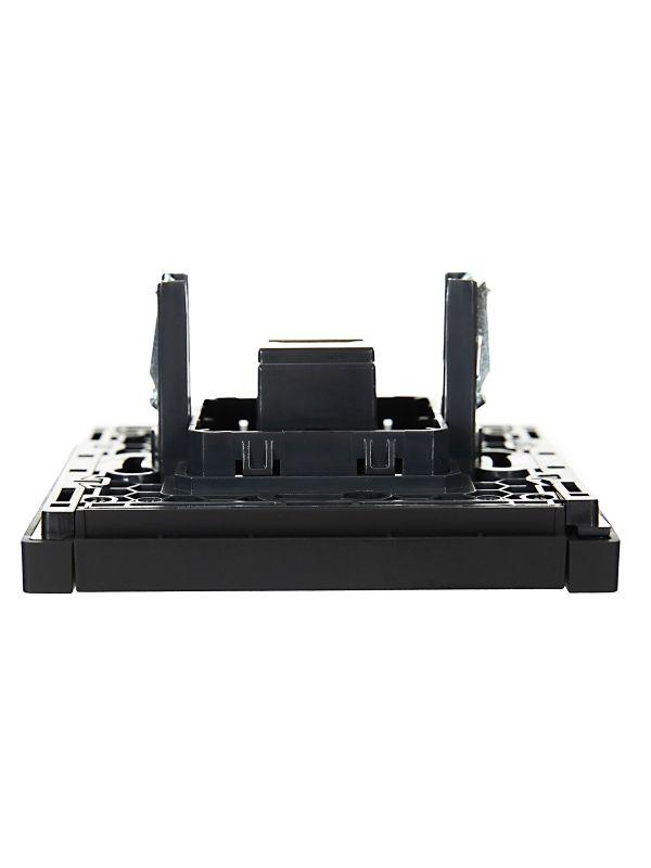 Розетка HDMI FORTE&PIANO FP140 черн. IEK FP-H10-K02