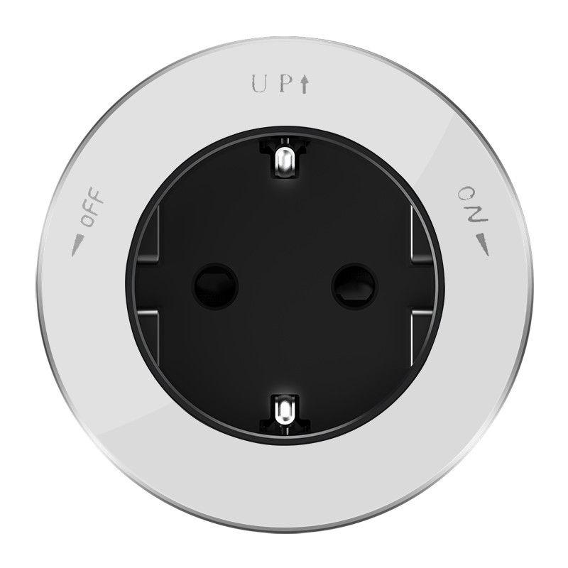 Розетка MultiTrack 16А 250В 2К+З круглая бел. SE MTK13001W