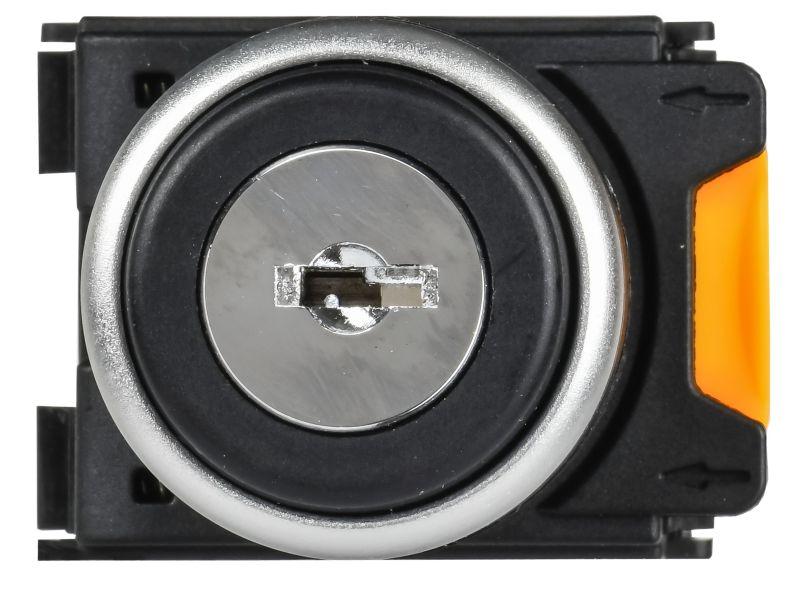 Переключатель 3 полож. 1НО+1НЗ с ключом черн. MASTER IEK MI-SW60-20Y-3-34-3-K02