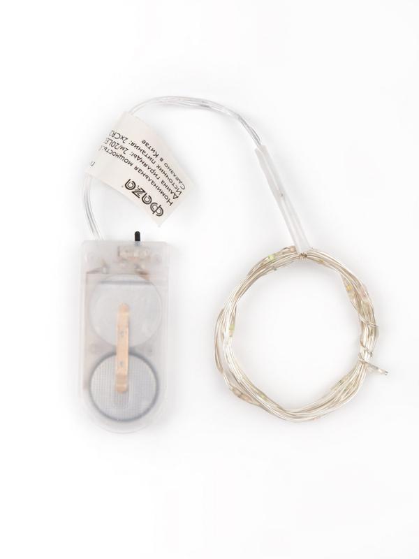 Гирлянда DC-G05-20MS2 20LED RGB 2xCR2032и(в компл.) (уп.2шт) ФАZА 5047990