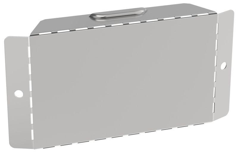 Крышка для угла вертикал. внешн. 45град. 100х100 0.6мм ESCA 3 IEK ES3-PVD-45-100-100-06