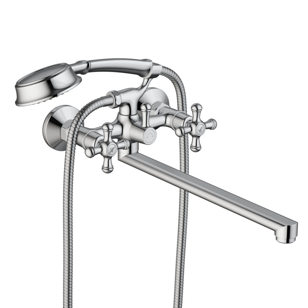 Смеситель для ванны и душа, с длинным изливом RedBlu by Damixa Retro 239500000