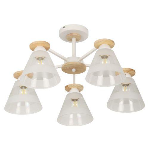 Люстра Theothila 9177-305 60Вт 5хE27 модерн Rivoli Б0068467