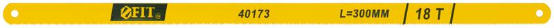 Набор полотен ножовочных по металлу 300мм 18 ТPI легированная сталь 20 Cr (блист.2шт) FIT 40173