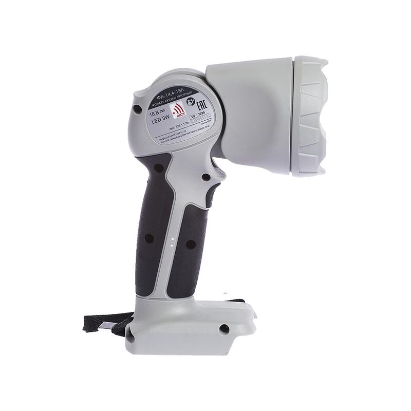 Фонарь аккумуляторный светодиодный ФА-14.4/18Л АПИ 14.4В ИНТЕРСКОЛ 525.1.1.70