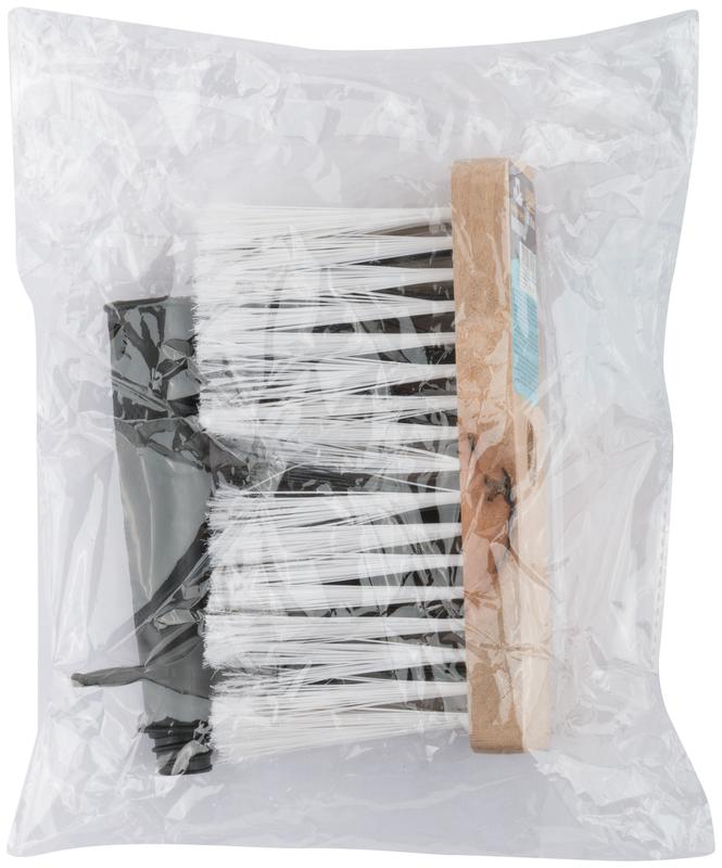 Макловица искусственная щетина деревянный корпус 52х140мм MOS 01618М