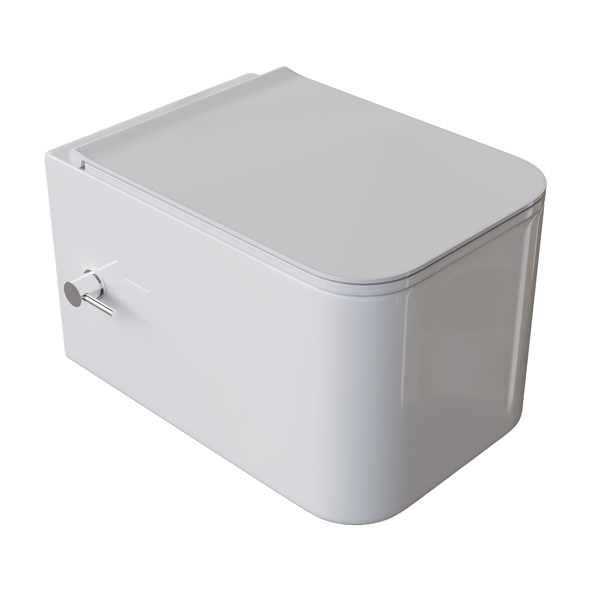 Биде подвесное Mane Белый матовый