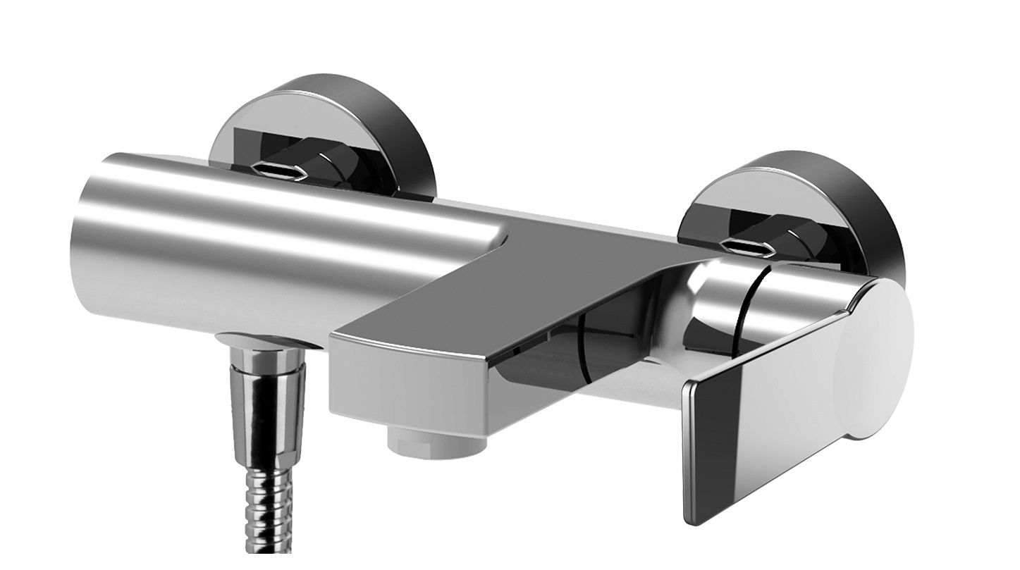 Смеситель для ванны Paffoni TANGO TA022CR Хром