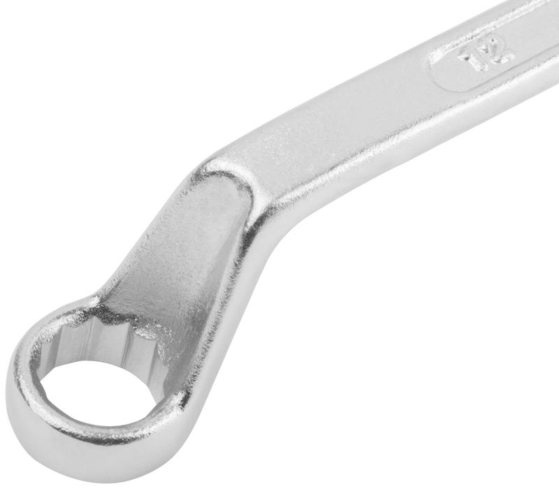 Ключ накидной "Хард" хромированное покрытие 12х13мм FIT 63613