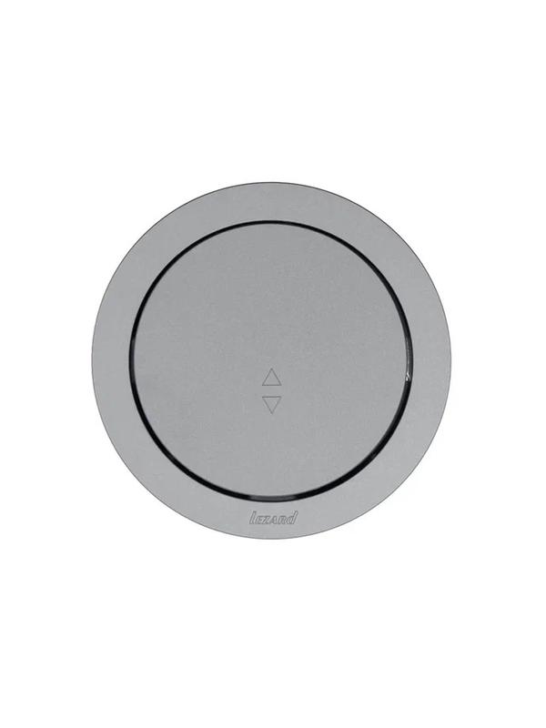 Выключатель проходной 1-кл. СП OSEN 10А IP20 механизм сер. матов. LEZARD 743-7488-105