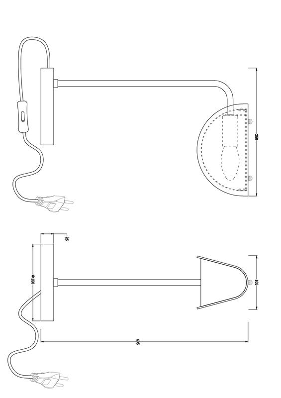 Светильник настольный Mallow 40Вт E14х1 IP20 Freya FR5228TL-01B