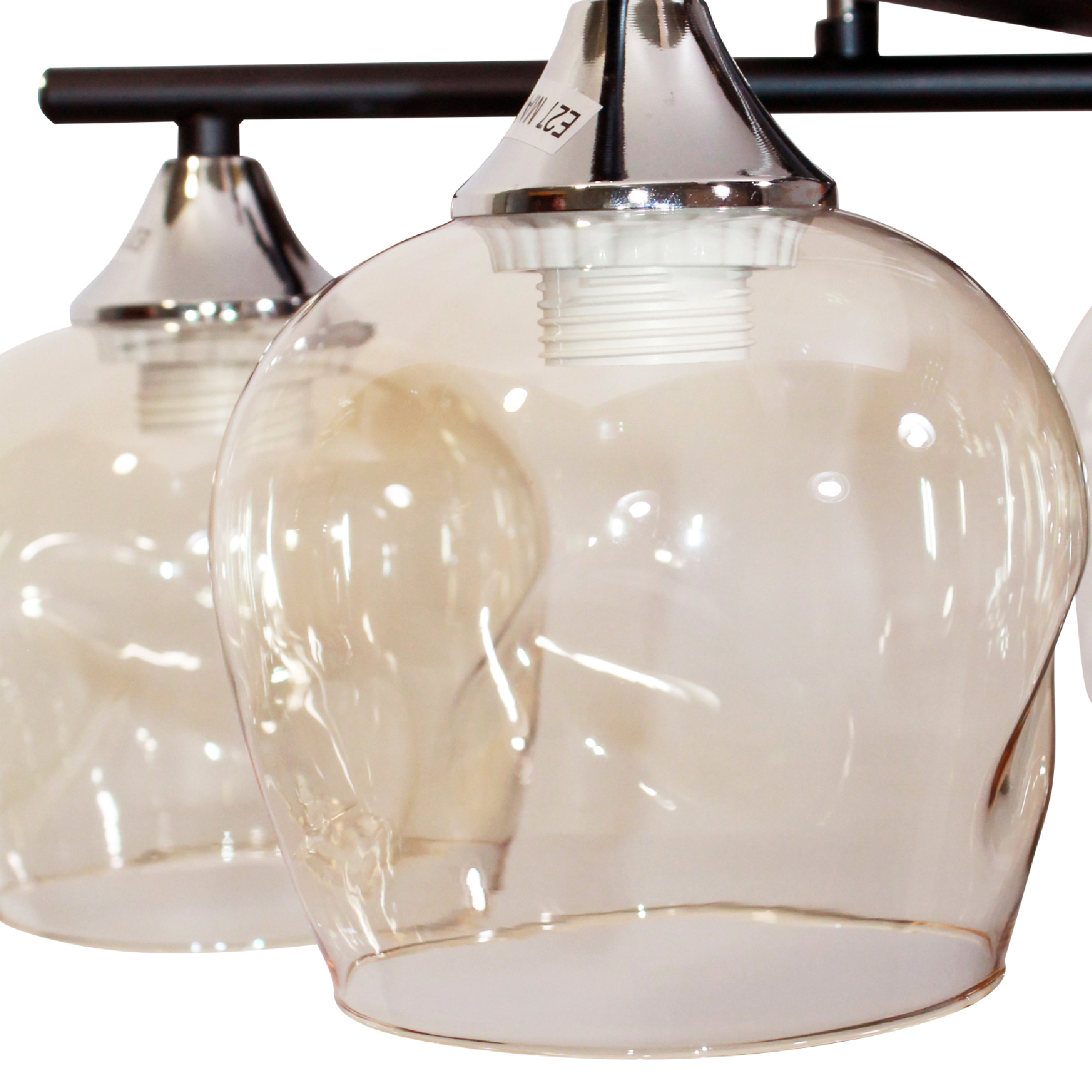 Светильник 11271В-4/8 черн. (Плафон 8268) НПБ 01-8х60-109 Е27 ИУ Светильник потолочный