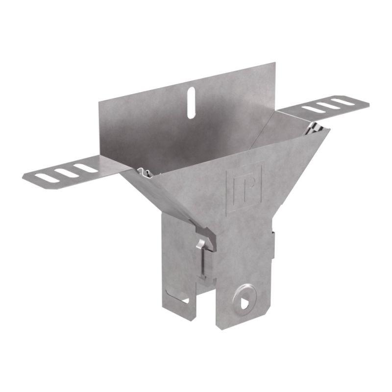 Ответвитель для лотка вертикальный 50х50 Стандарт с крышкой Промрукав PR16.0933