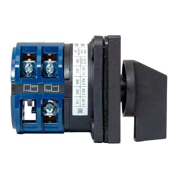 Переключатель кулачковый ПК-1-13 3п 32А "0-1" IP65 EKF pk-1-13-32-65