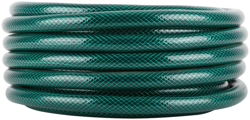 Шланг поливочный трехслойный армированный 3/4дюймх1.5ммх15м зел. КУРС 76307