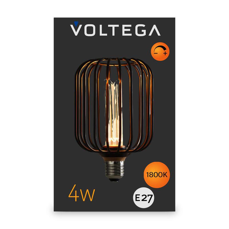 Лампа светодиодная Loft Led A105BMCT100 4Вт 1800К E27 DIM Voltega 8549