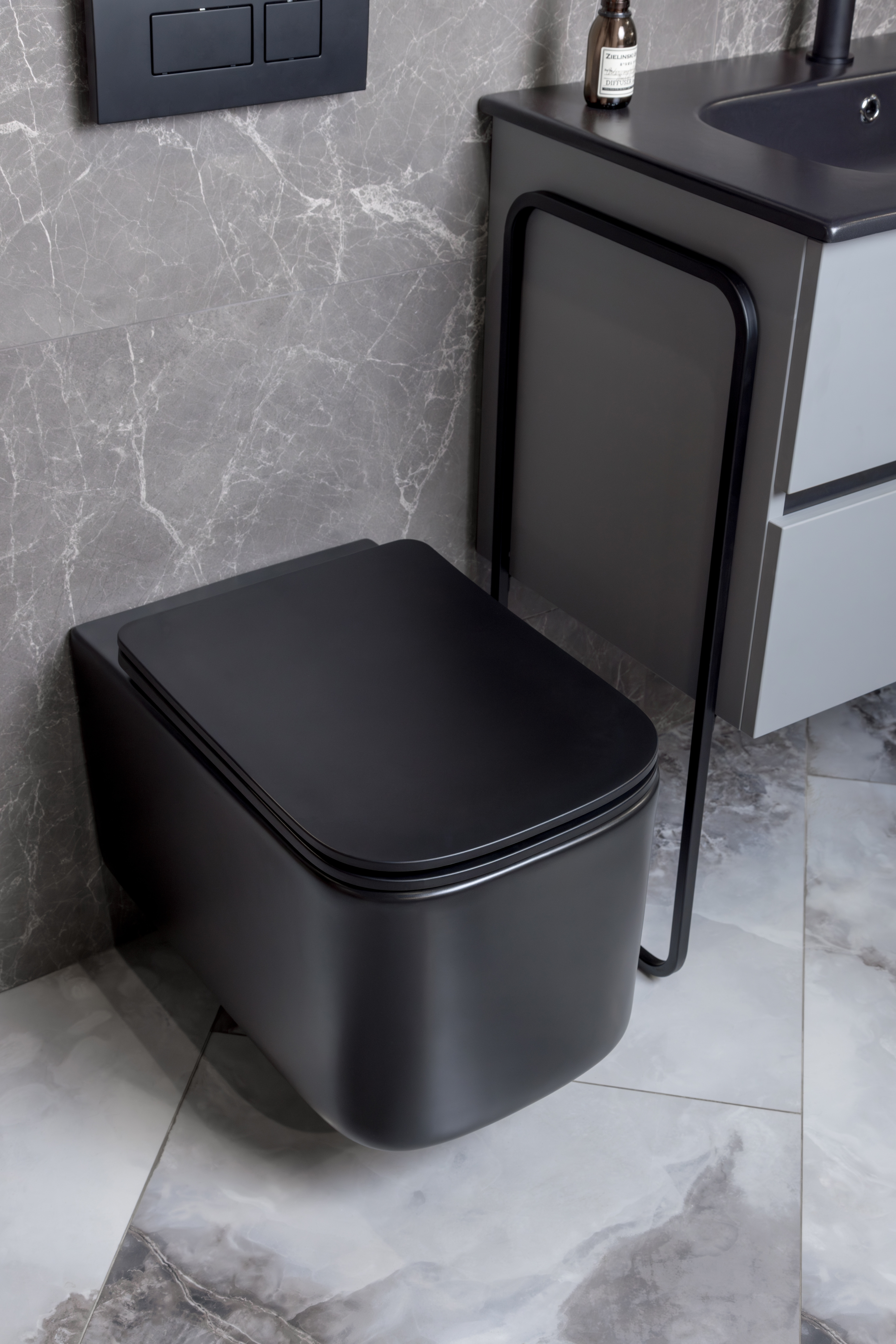 Биде подвесное Mane Белый матовый