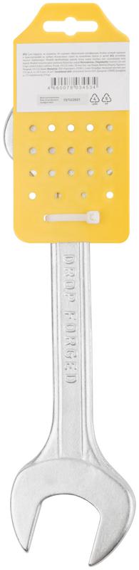 Ключ рожковый "Хард" хромированное покрытие 30х32мм FIT 63490