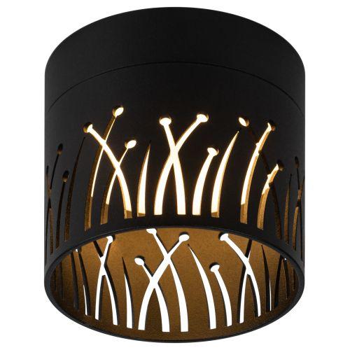 Светильник OL54 BK под лампу GX53 IP20 настенно-потолочный спот черн. Эра Б0061192