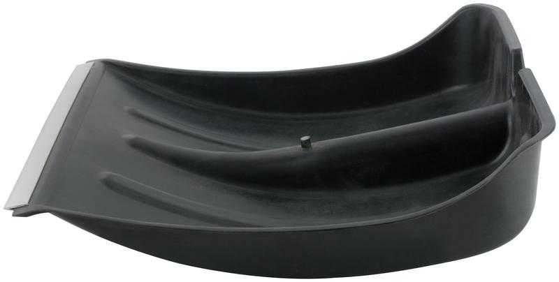 Лопата для уборки снега средняя Профи 460х400х1380мм алюм. черенок; поликарбонат. черн. FIT 68112