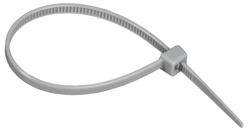 Хомут 3.6х150мм P6.6 стандартный сер. (уп.100шт) IEK UHH30-D036-150-100-K03